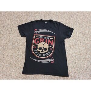 Chelsea Grin Shirt Mens Medium Black Heavy Metal Hardcore Logo Graphic Band Tour